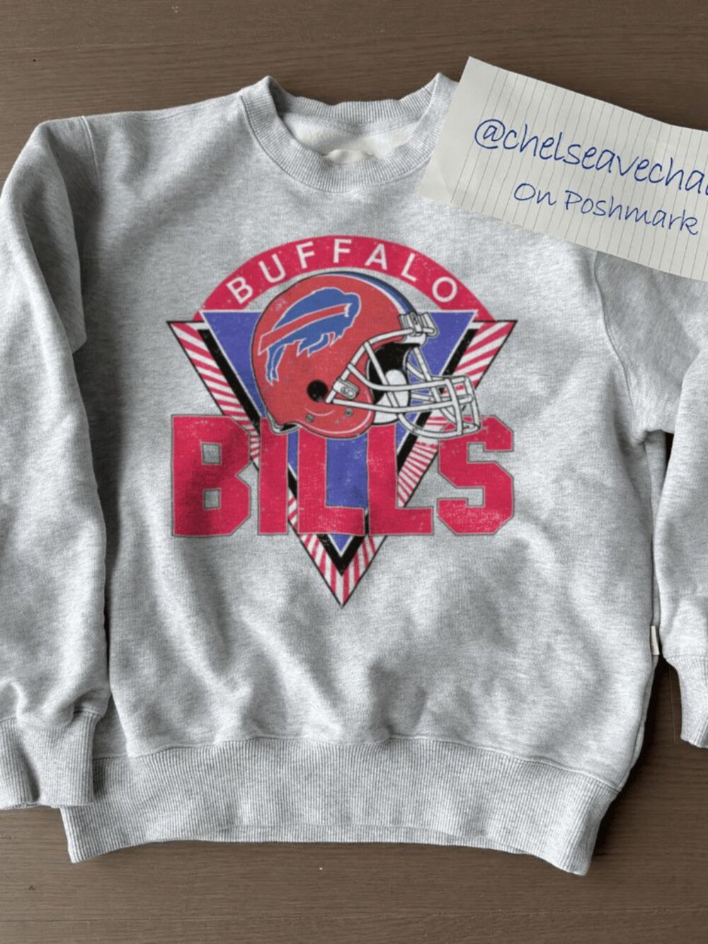 Vintage Buffalo Bills Football Sweatshirt, 90s Retro NFL Buffalo Bills Shirt Tee